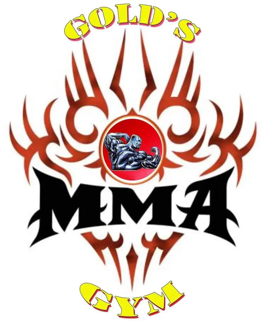 Gold's Gym MMA logo